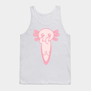 Starstruck Pink Monochrome Axolotl Tank Top